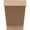 Ekena Millwork 4in. W x 6in. H x 12in. L Burlington Woodgrain TimberThane Rafter Tail, Primed Tan RFTUR04X06X12BURRCPR - alternate 5